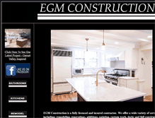 Tablet Screenshot of egmconstruction.com